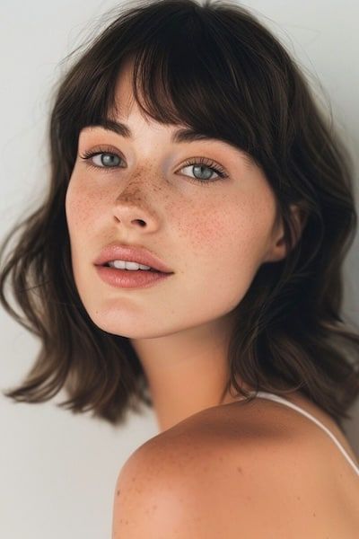 The Best Haircut for Round Face Girls